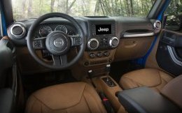 The Wrangler interior has gotten much more refined over the years. But at its core this Jeep is still a mud-loving, off-roader at heart.